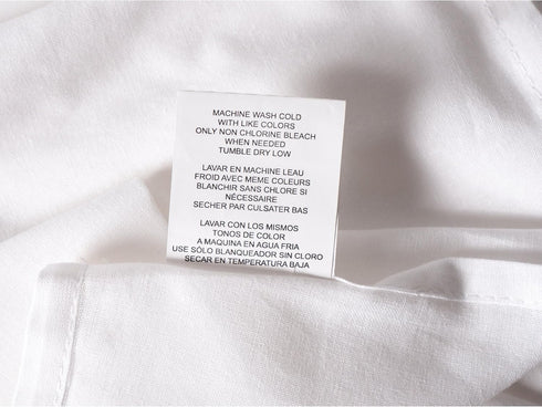 Set 12 100-Percent (20 30-Inches) KAF Home of White Flat Flour Sack Embroidery/Craft Kitchen Towels, Cotton