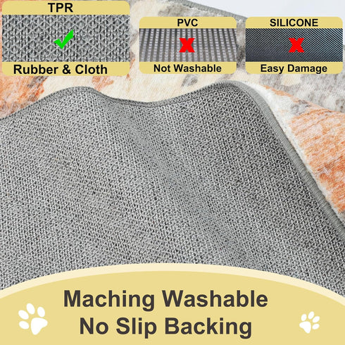 36" 60" COMSLE Door Mat for Dogs Muddy Paws Soft Absorbent Indoor Front Entryway Rug Machine Washable Entrance Mats Non