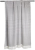 DII Herringbone Striped Collection Cotton Throw Blanket, Gray, 50x60