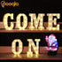 Pooqla LED Marquee Letter Lights Sign - Light Up Alphabet Letter for Home Party Wedding Decoration J