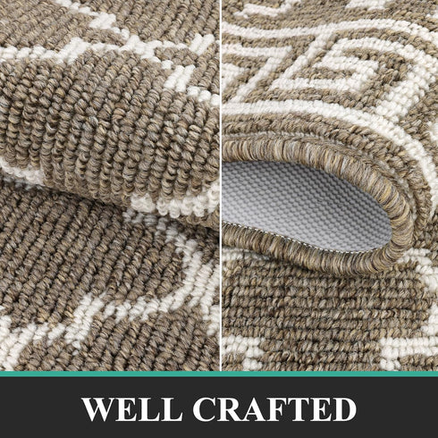 Pauwer Door Mat Indoor Entrance, 20"x59" Absorbent Dirt Trapper Welcome Mats, Washable Non Slip Runner Rugs for Hallway