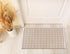 THE BEER VALLEY Diamond Woven Rug 2'x3' - Beige, Anti-Slip Cotton Accent Rugs for Kitchen, Entryway, Bathroom