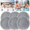 JULMELON Hot Tub Scum Absorber, 6 Pack Spa & Pool Scum Eliminating