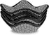 Sheff Microwave Bowl Cozy Huggers, Set of 4, Durable Holders for Hot and Cold Bowls, Ideal Household Gift (Black and