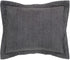 Better Trends Jullian Collection - Super Soft Lightweight 100% Cotton Tufted Standard Sham in Gray, Machine Washable