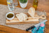 Lipper International Acacia Wood Serving and Cutting Board, 19.75" x 7" x 0.5"