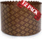 Paska Mold Kulich Panettone Mold, 12 Pack 15oz Easter Bread Paper Mold, Large Panettone Baking Molds, 5.1x3.35-in