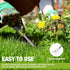 WORKPRO 11.5" Dandelion Weeder Puller Tool, Polished Stainless Steel Garden Weed Remover for Gardening