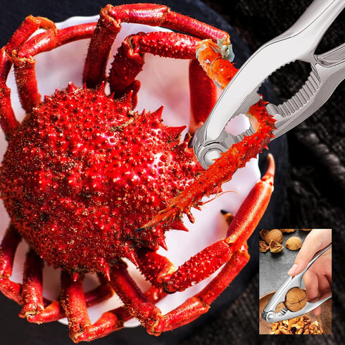 27-piece Set, 8 8 8 2 Set Crab Crackers and Tools, Seafood Tools Includes Crab Leg Crackers, Lobster Shellers, Crab Leg