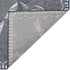Liora Manne Carmel Low Profile Indoor/Outdoor Woven Rug, Decorative Botanical Dragonfly in Navy, 3'3" x 4'11"