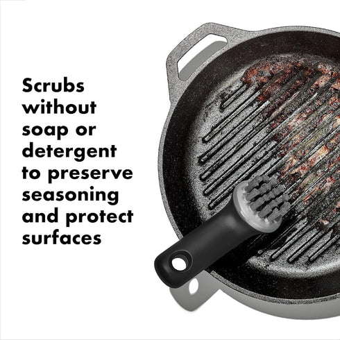 OXO Good Grips Cast Iron Cleaner Brush
