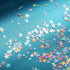 Hestya 60g Star Confetti Glitter, Metallic Foil Stars for Party Wedding Festival Decorations (Holographic Silver)