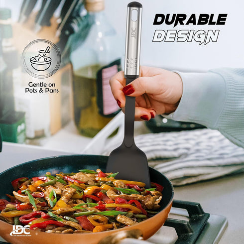 LDC Lux Decor 23 Pieces Kitchen Utensils Set, Non-Stick and Heat Resistant Cooking Tools and Gadgets
