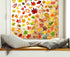 Fall Decorations for Home, Fall Window Clings, Thanksgiving Decorations with Maple Leaves Stickers for Decor