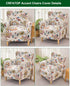 1-Piece Sofa,B61 CRFATOP Stretch Modern Banquet Armchair Slipcover Accent Chair Covers with Arms Soft Chair Slipcovers