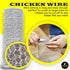 12 150 1 20GA (12 150 1) Chicken Wire in x FT x Mesh x | Poultry Wire Netting | Hot Dipped Galvanized | Chicken Coop