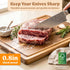 Set 3, Acacia Wood Cutting Board for Kitchen, Non-Toxic Cutting Board of Chopping Boards with Deep Juice Groove