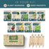 9 Packets Certified Organic Vegetable Seeds - Heirloom Seeds for Planting Vegetables - Seed & Gift Box - Cherry Tomato