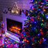 66FT 200 8 Dazzle Bright Christmas String Lights, LED Connectable Green Wire Modes String Lights, Waterproof Christmas
