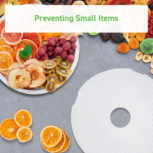 COSORI Food Dehydrator Accessories, for 5 Tray CFD-N051-W Only, BPA-Free, CFD-MS051-WUS, Plastic Mesh Screens, 2 Pack by COSORI