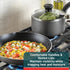 T-fal Initiatives Non Stick Fry Pan Set, 2 Piece 8.5 & 10 Inch, Oven Safe 350F, Kitchen Cooking Skillets, Dishwasher