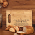 I Am the Bread of Life Christian Gifts for Women, Bamboo Cutting Board Decor, Christian Scripture Kitchen Gifts