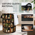 19.6x15.7 Inch Wooden Bookshelf Cat Laundry Basket Storage Bin Foldable Laundry Hamper Clothes Storage Bucket Organizer