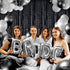 KatchOn XtraLarge Black Streamers | 3.2x8 Feet, Pack of 2 for Black Party Decorations, Tinsel Backdrop