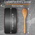 6 6 Inch Set INTAJ PCS Small Wooden Spoons, Honey Spoons for Tea, Hardwood Wooden Honey Teaspoon for Coffee, Little