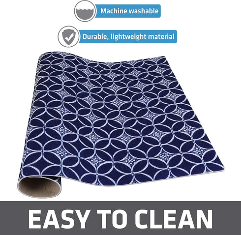 Drymate XL Dish Drying Mat, Oversized (19”x24”), Super Absorbent, Quick Dry Fabric, Waterproof & Slip-Resistant