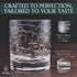 Greenline Goods Whiskey Glasses Set of 2 – Northern Summer Sky & Astronomy Constellations, 10 Oz