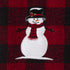 SKL Home Christmas/Gift Woodland Winter Snowman Bath Towel, Red