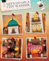 Sunset 3D Rolife DIY Book Nook Kits Street Scene, Endless Stairs Bookshelf Decor Wooden Puzzles for Adults, DIY