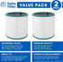 Fette Filter - 2 Pack of True Premium Grade Air Purifier Filters Compatible with Dyson Tower Purifier Models TP00,