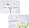Gift Boutique 50 Kids Activity Place Mats Disposable Paper 11"x 17" 2