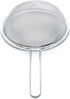 Premium 304 Stainless Steel Strainer Set, Fine Mesh, 8 , 5.5 , and 3.3 Sturdy Kitchen Strainers (Silver)