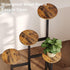 YAUKTAK 6 Brown)GPS514R Tier Corner Plant Stand Indoor Outdoor, Tall Large Plant Shelf for Multiple Plants, Tiered