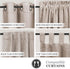 Kenney - 71631 Rachel Standard Decorative Window Curtain Rod, 28 to 48-Inch, Italian Pewter