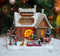 MOMENTS IN TIME 9”H Hand-Painted Polyresin LED Lighted Christmas Village House, Sugar Shack