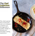 Lodge Cast Iron Chef Collection Skillet, Pre-seasoned, 8 Inch