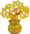 7 Inch Feng Shui Citrine Quartz Gemstone Money Tree Natural Gold Crystal Decoration for Office Room Good Luck Fortune