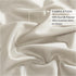 Elrene Home Fashions Colette Faux-Silk Side Door Window Panel - 28 in x 72 in, Ivory