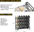 20 386 Set Countertop, 20 9.8" 10.8H, SpaceAid Spice Rack Organizer with Spice Jars, Spice Labels, Chalk Marker