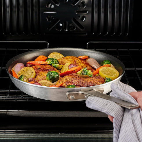 Tramontina Professional Series 12-Inch Fry Pan, Heavy-Gauge Aluminum, Nonstick Coating, Made in Brazil