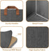 GRANNY SAYS Closet Storage Bins, Large Dark Gray Organizer Storage Baskets, 4-Pack for Bookshelf