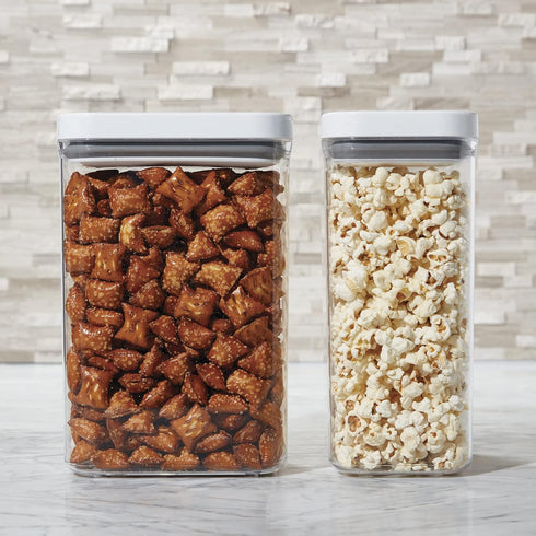 Copco Food and Organization Storage Container with Airtight Lid, 2.74-Quart, Clear