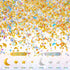 60 G/2.1 oz Holographic Star and Moon Glitter Confetti, Iridescent Table Metallic Glitter for Wedding Party DIY