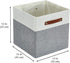 DECOMOMO 13 inch Cube Storage Bins - Collapsible Storage Cubes with Dual Handles for Clothes, Toys, Books