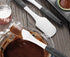Artaste Non-Stick Silicone Spatula Set with Rubber Handle, 3-Piece