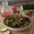 Carlisle FoodService Products Reusable Plastic Salad Bowl - 35.5 Ounces Melamine for Home and Restaurant, Adobe